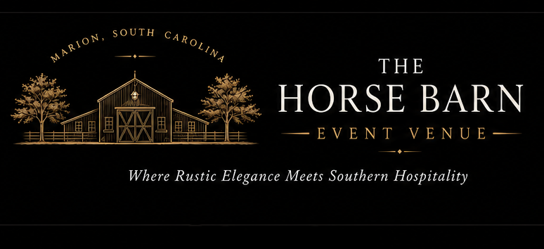 The Horse Barn logo on a dark background.